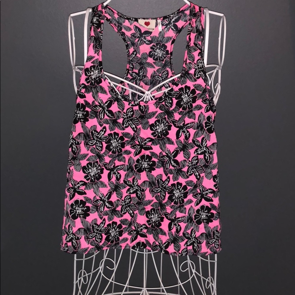 Floral tank top